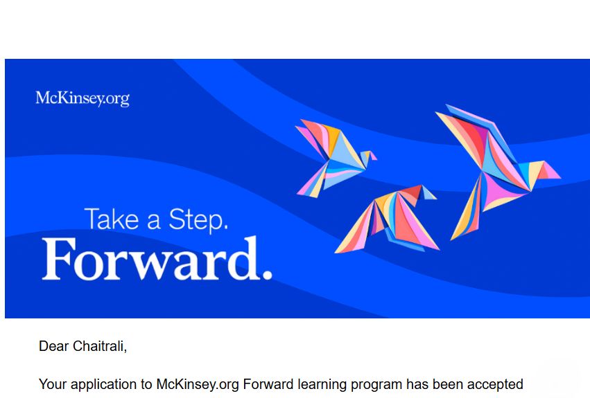 McKinsey Forward Program Certificate