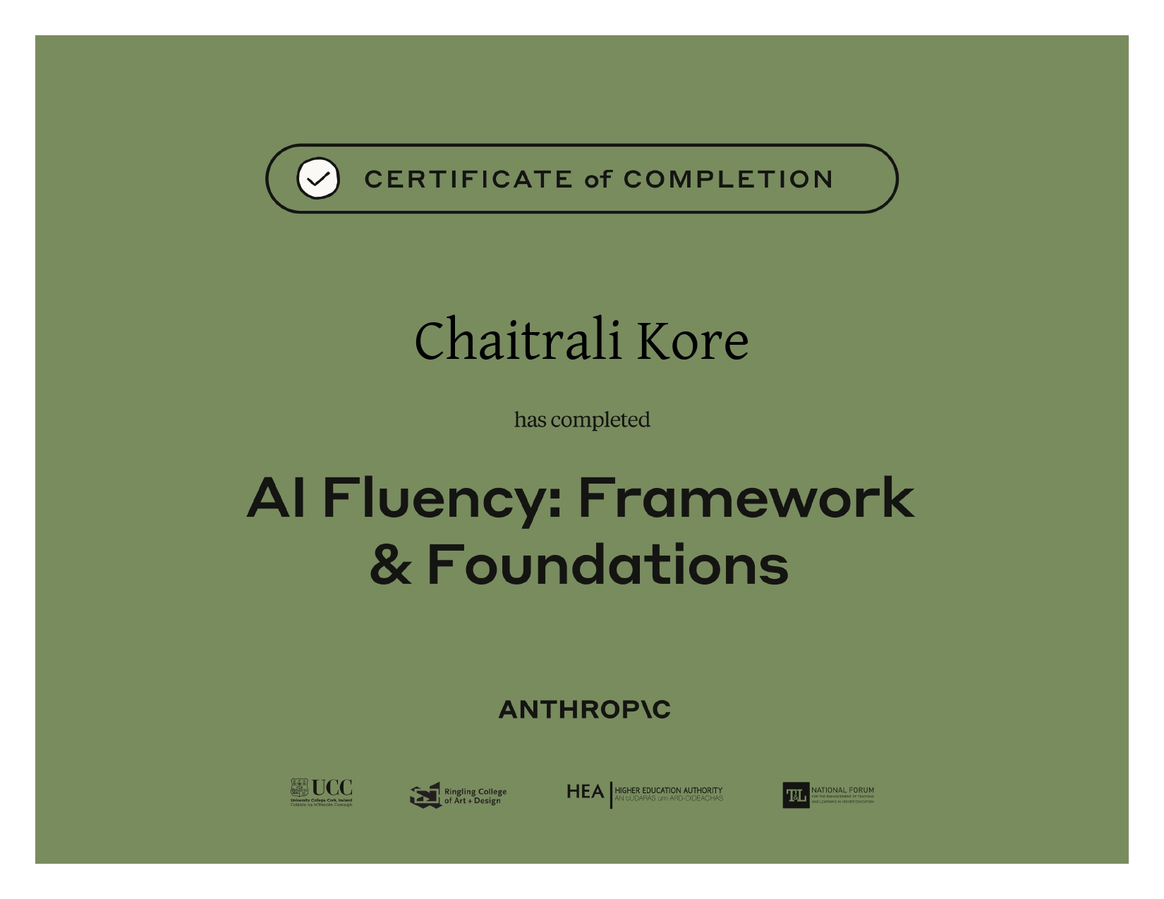 AI Fluency Framework & Foundations