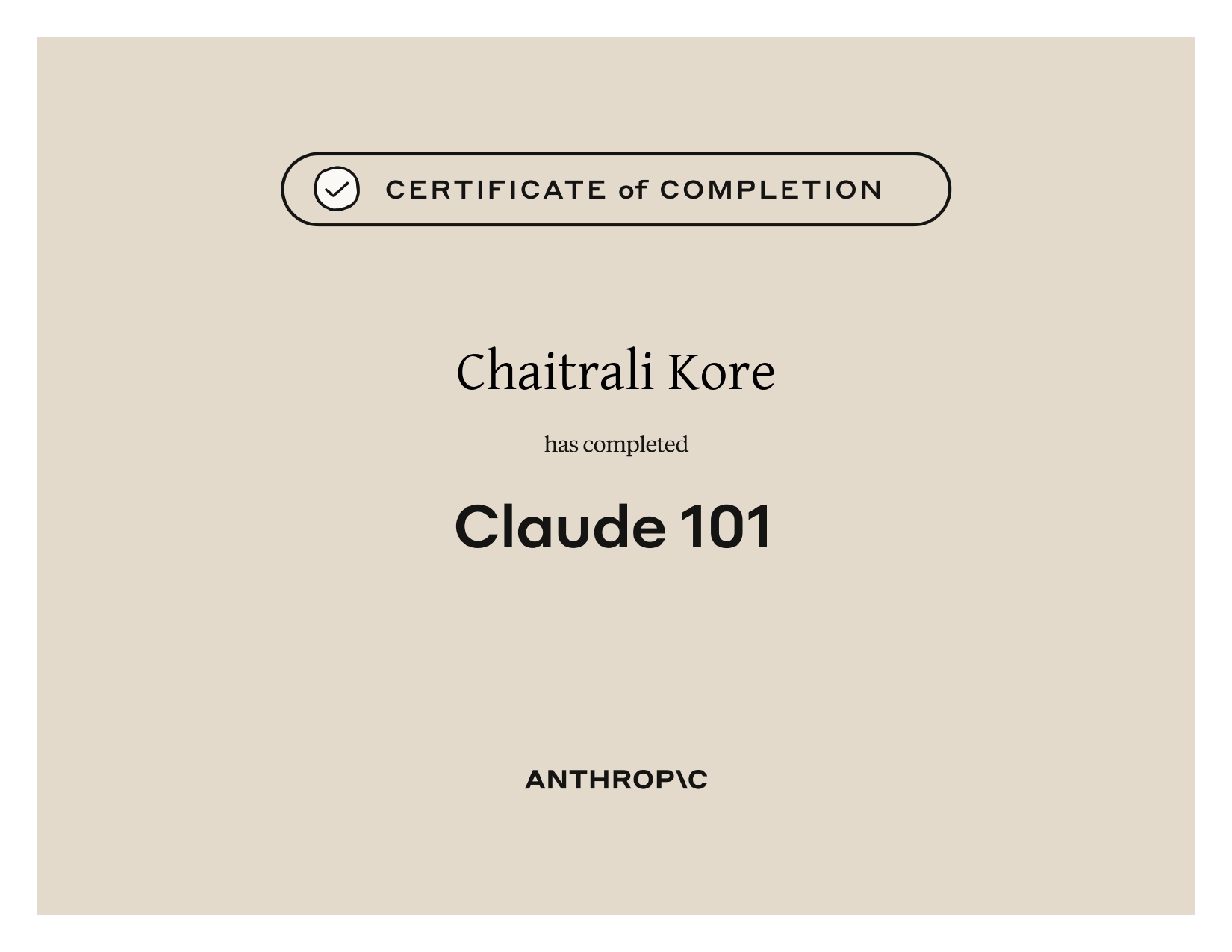 Claude 101